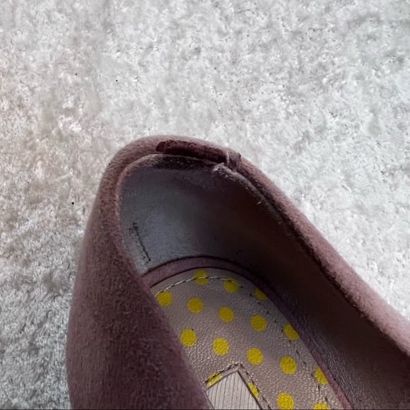 Boden  Patent Leather &Suede D’Orsay Pointed Flats Size 41.5EU/10US - Picture 7 of 8